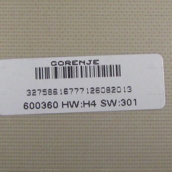 Gorenje rezervni deo: MODUL UPR. G-HZA 10ULC 9005 KPL, ID rezervnog dela: 334841